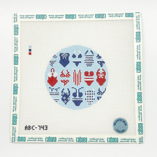 Bikini Round Nautical