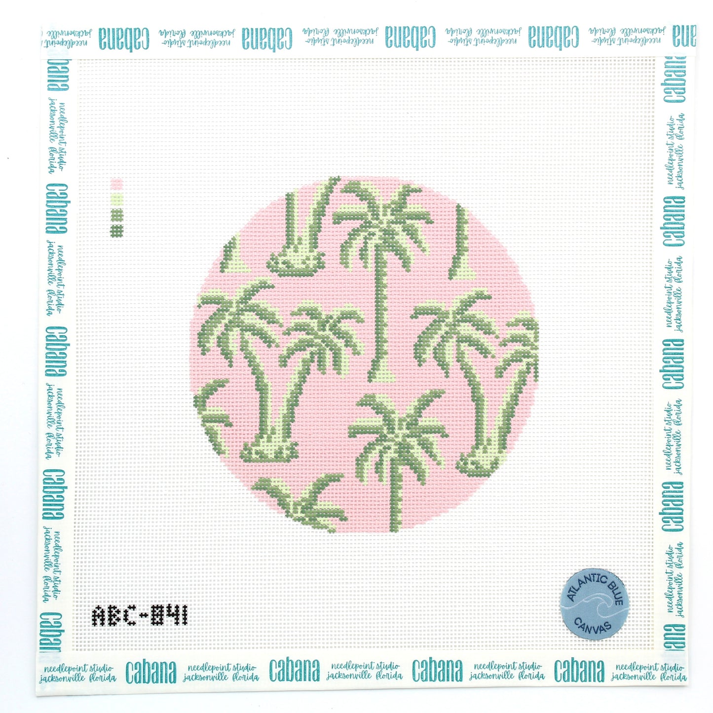 Palm Tree Round