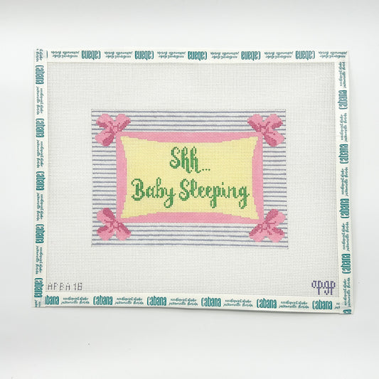 Shh…Baby Sleeping with Bows