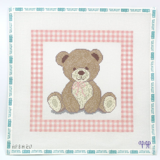 Lovey Bear with Pink Gingham