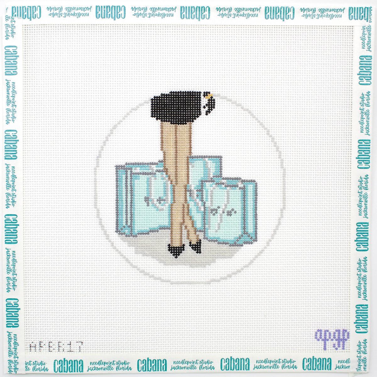 Audrey with Bags