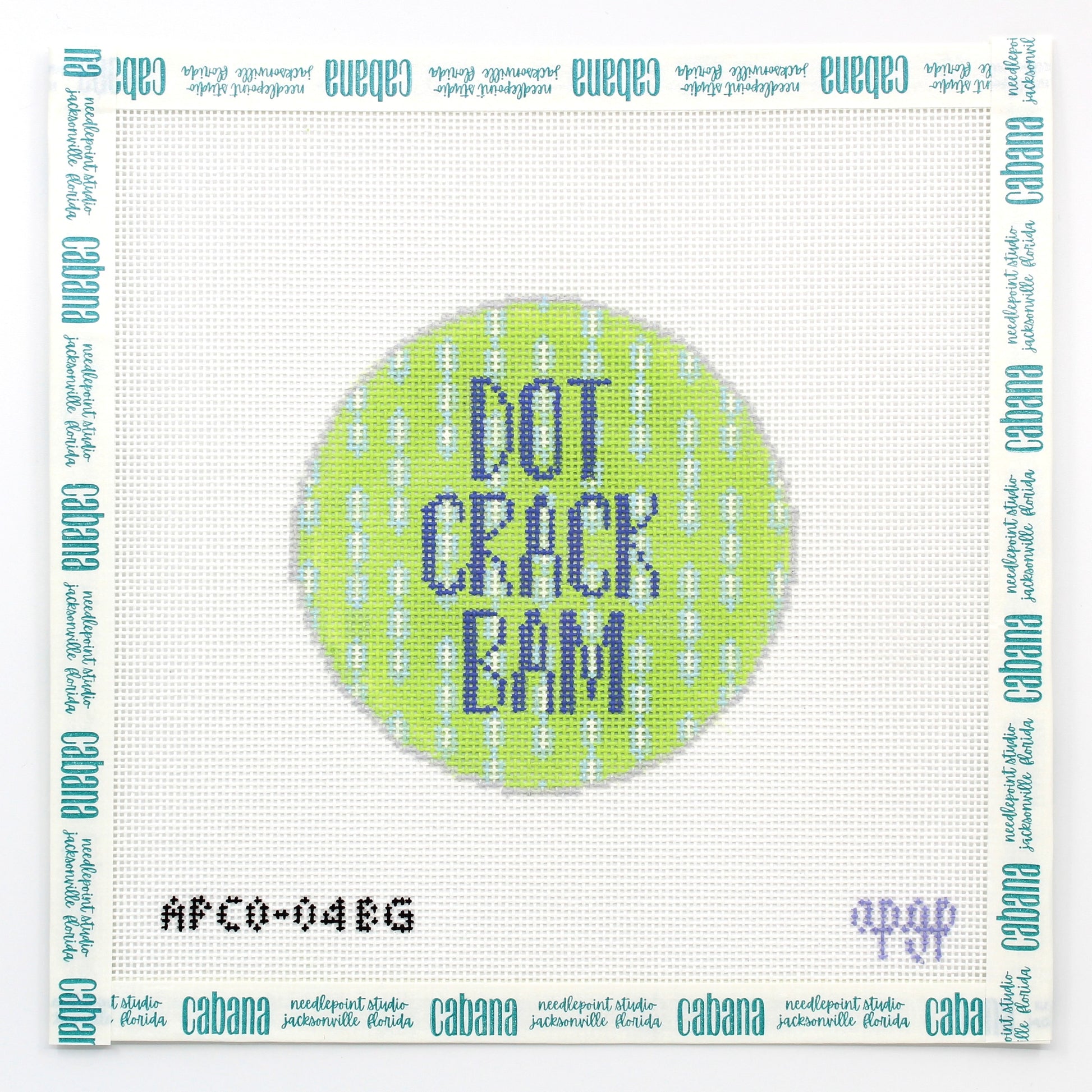 Dot Crak Bam Blue and Green