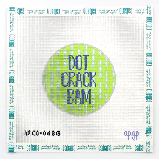 Dot Crak Bam Blue and Green