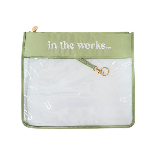 In The Works Project Bag - Sage