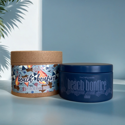 Beach Bonfire Lotion Candle