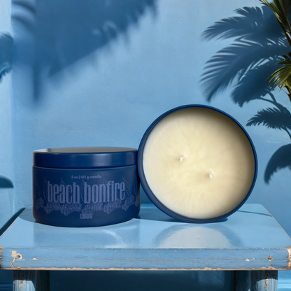 Beach Bonfire Lotion Candle