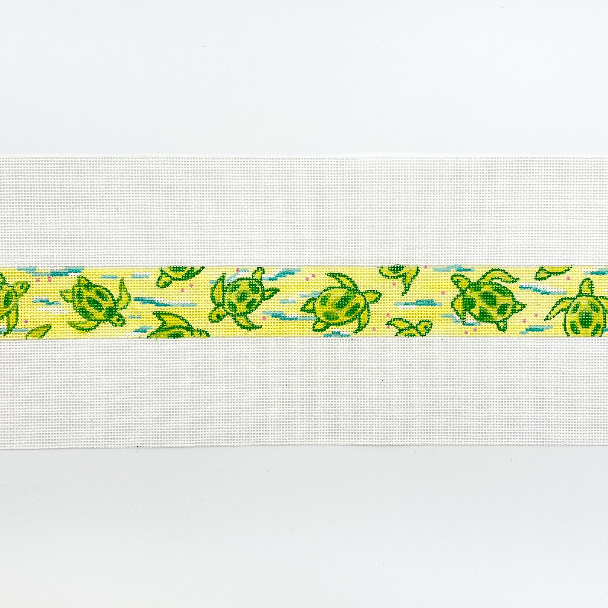 Sea Turtles Belt - Green Yellow