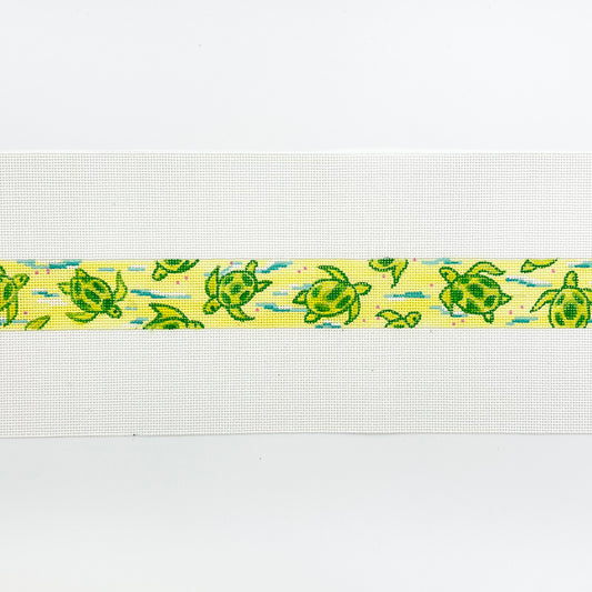Sea Turtles Belt - Green Yellow