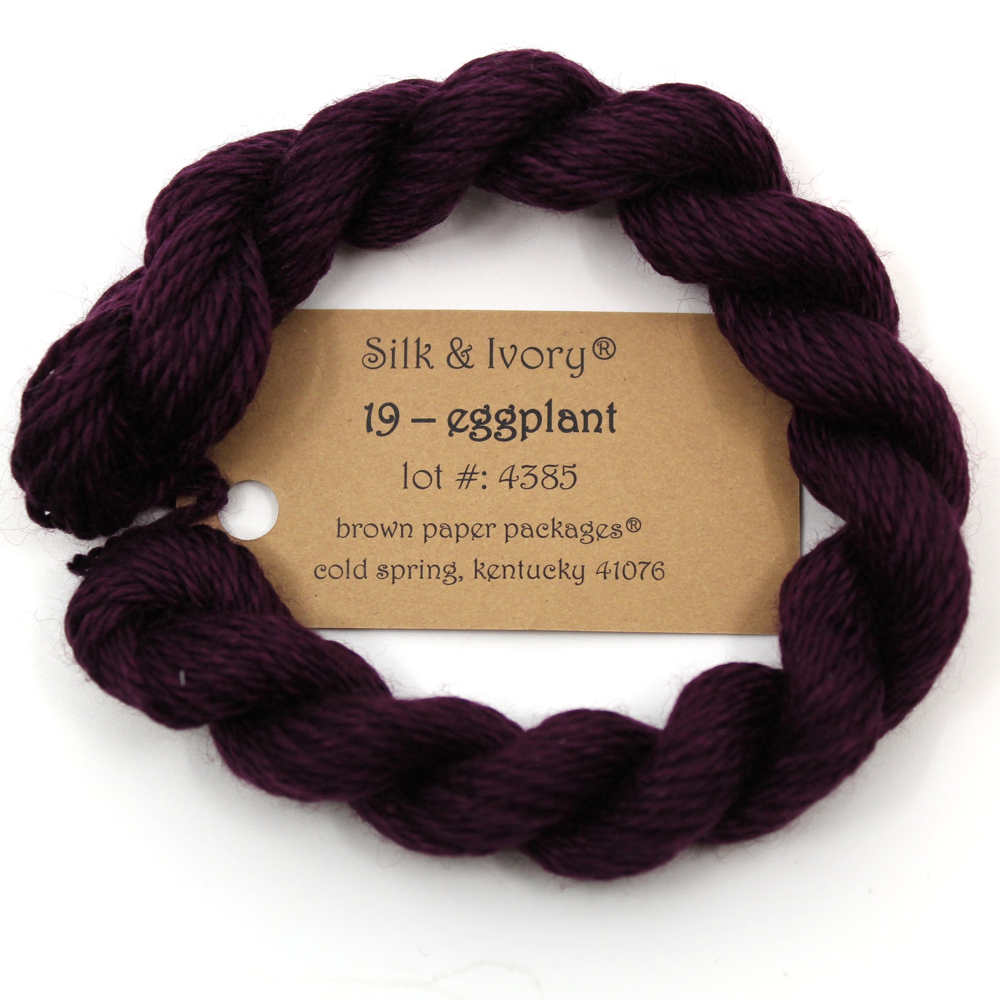 Silk & Ivory 019 Eggplant