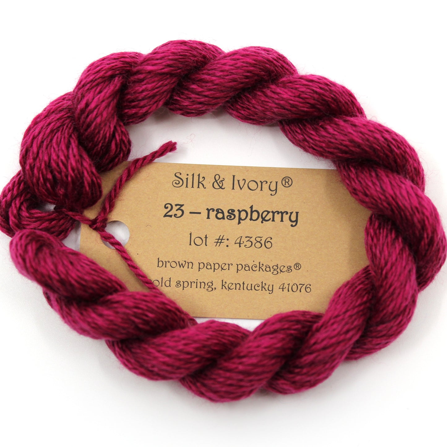 Silk & Ivory 023 Raspberry