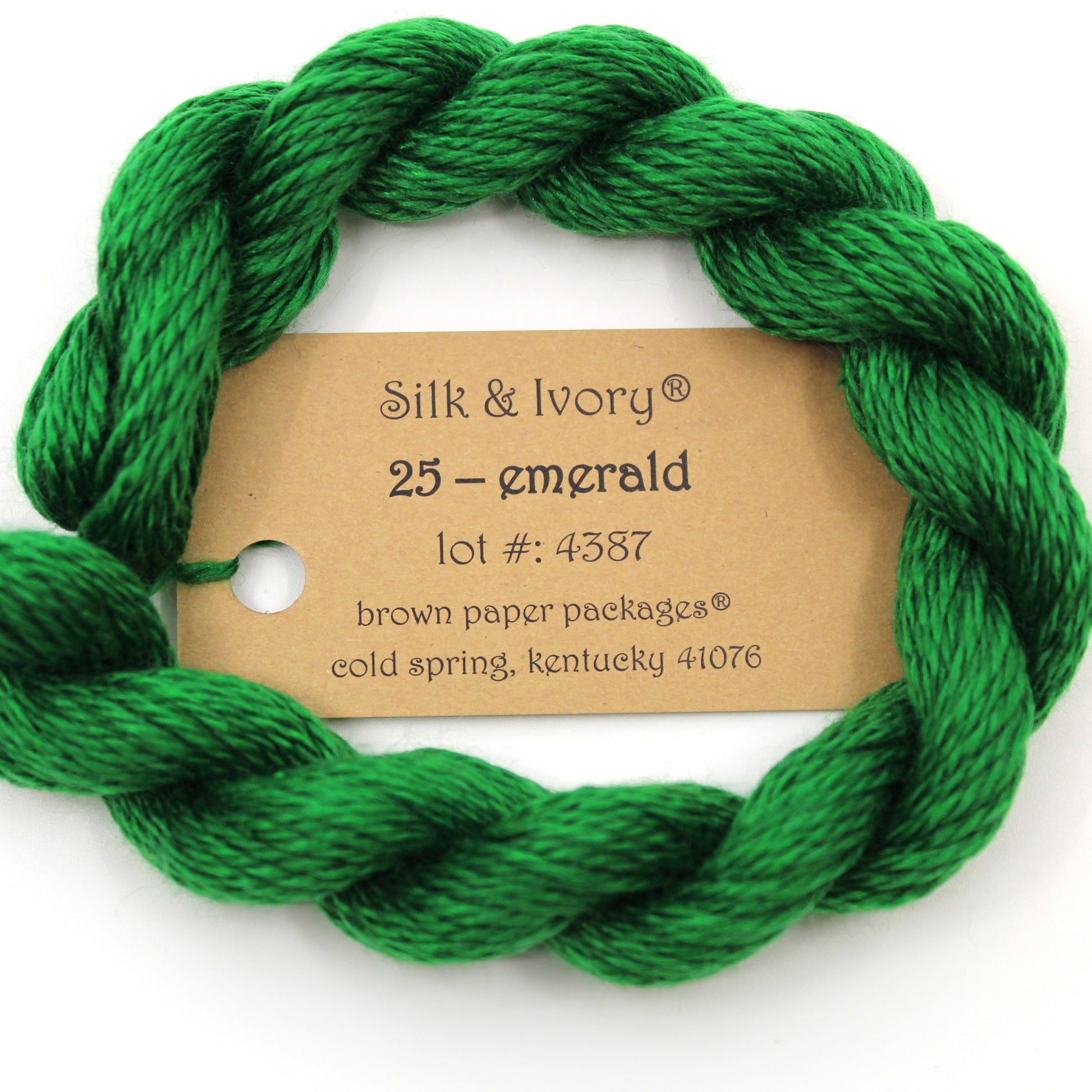 Silk & Ivory 025 Emerald