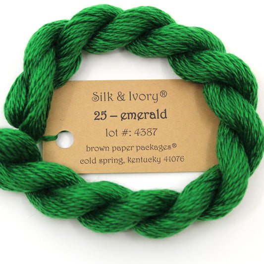 Silk & Ivory 025 Emerald
