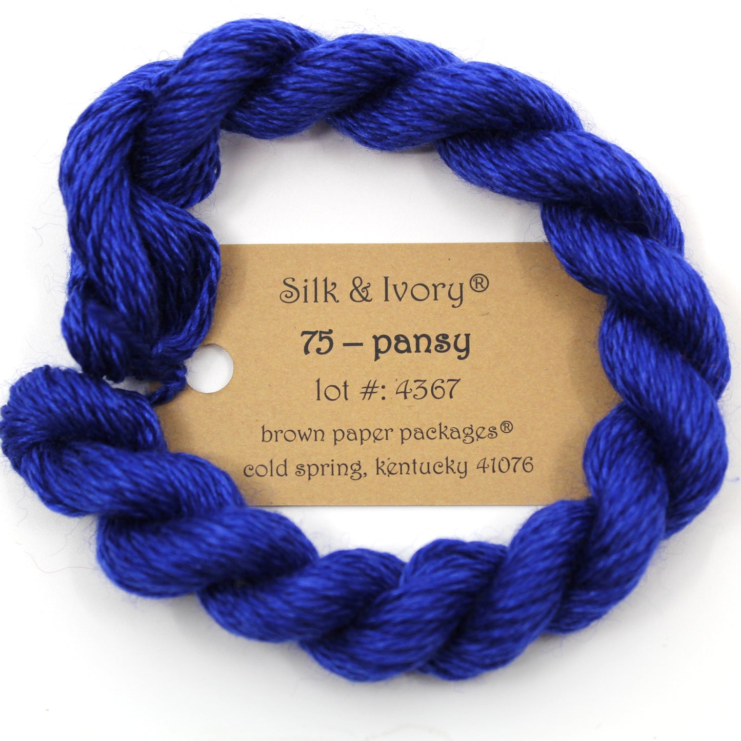 Silk & Ivory 075 Pansy