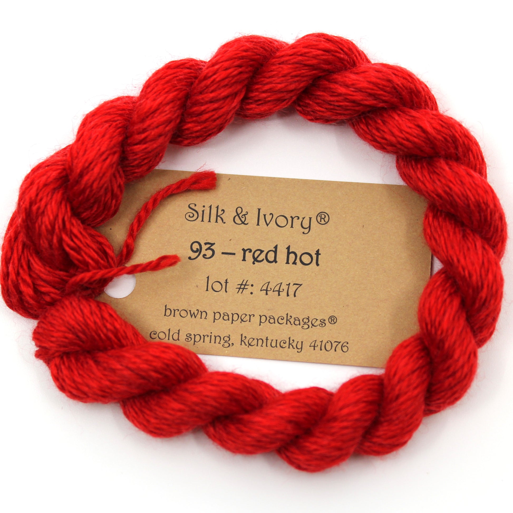 Silk & Ivory 093 Red Hot