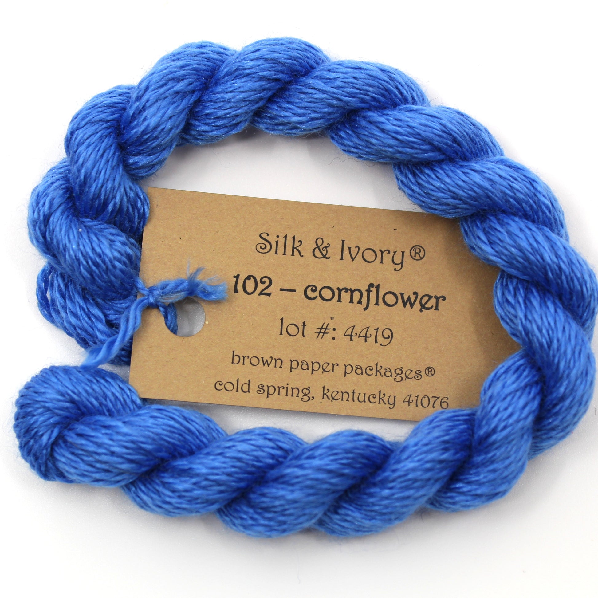 Silk & Ivory 102 Cornflower