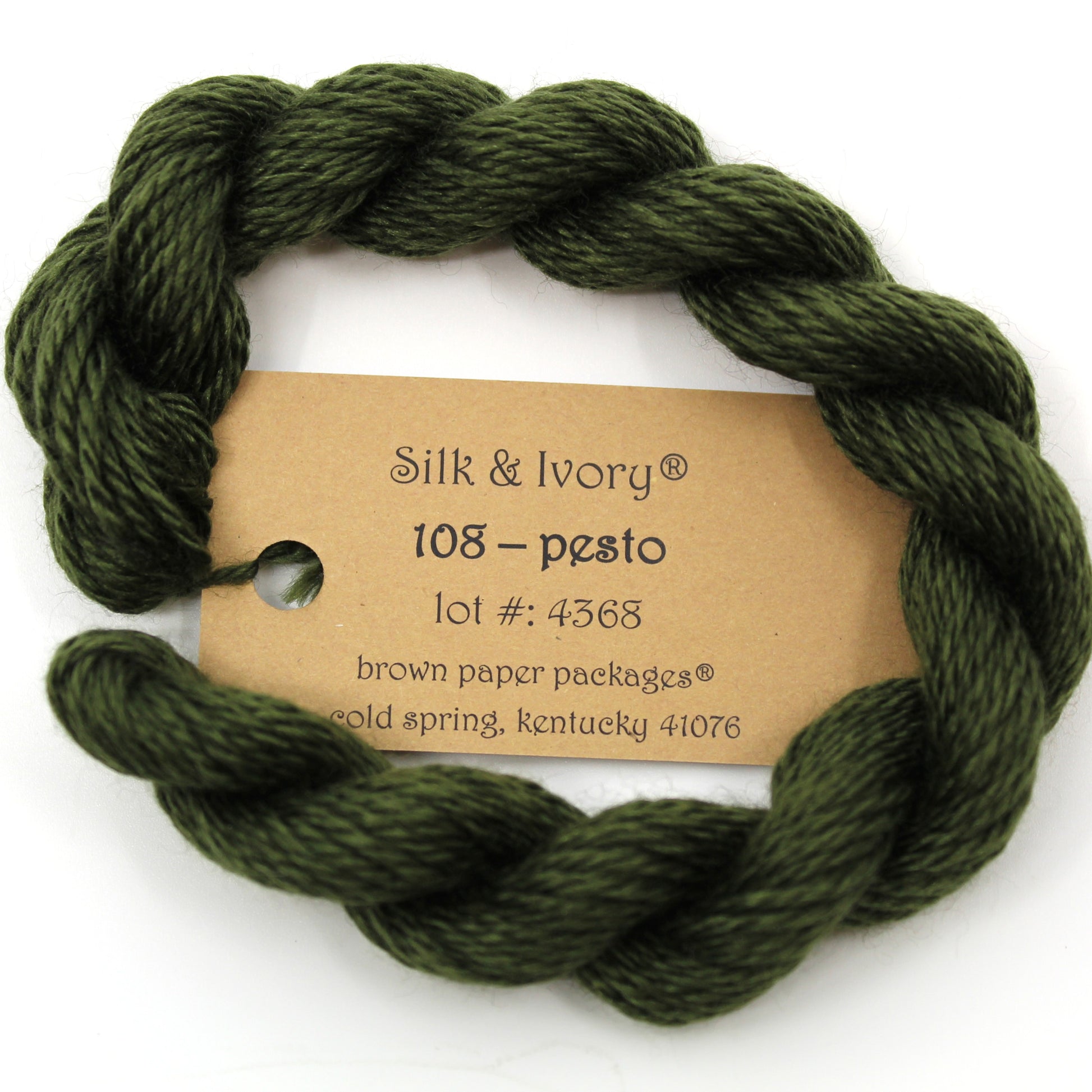Silk & Ivory 108 Pesto