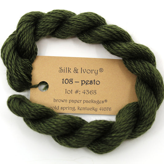 Silk & Ivory 108 Pesto