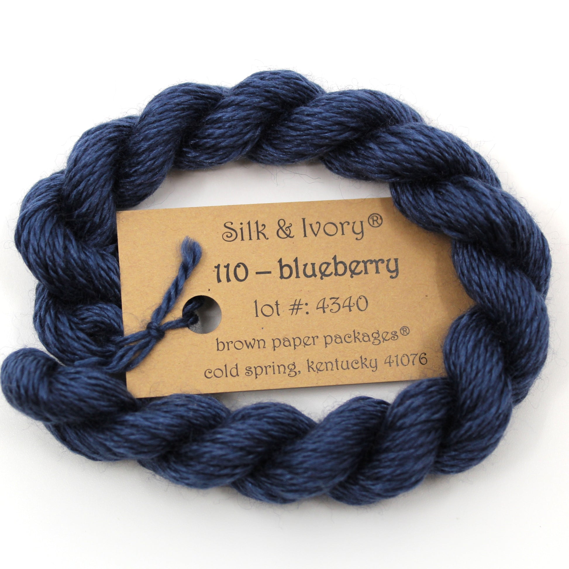 Silk & Ivory 110 Blueberry