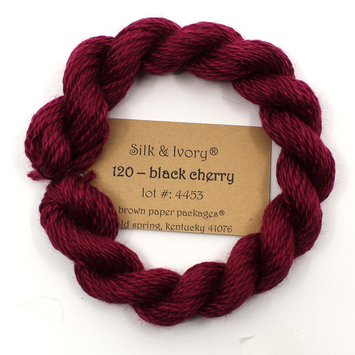 Silk & Ivory 120 Black Cherry
