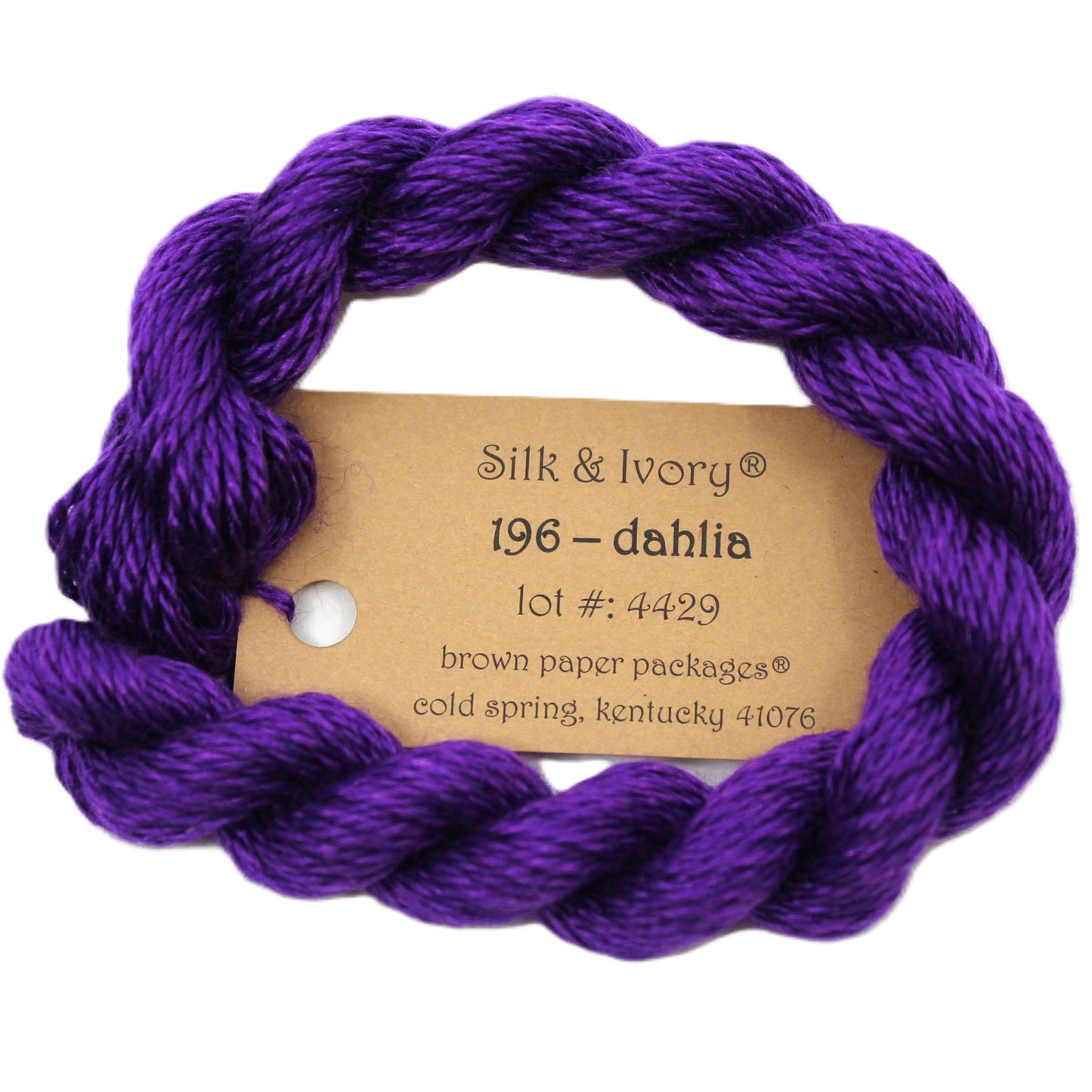 Silk & Ivory 196 Dahlia