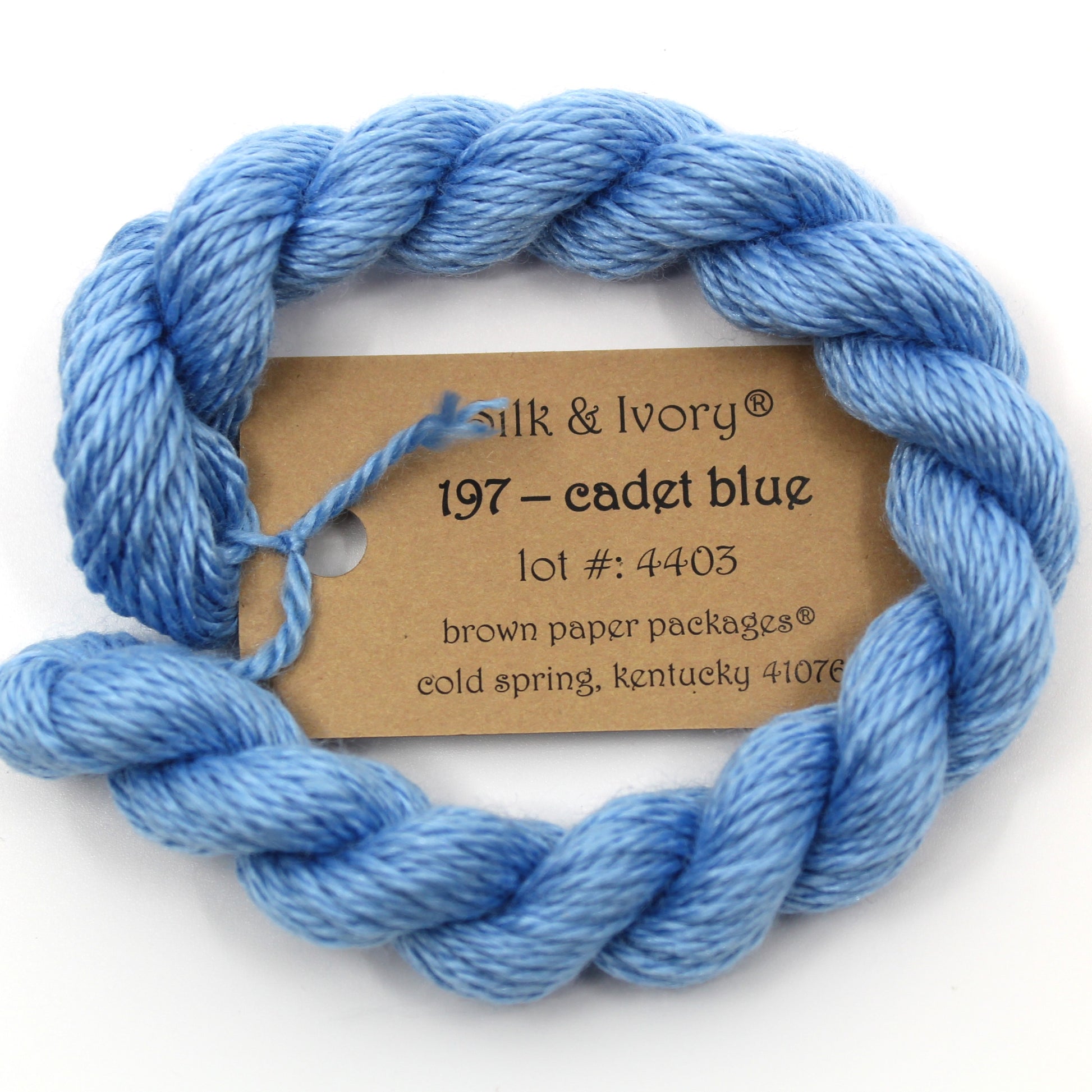 Silk & Ivory 197 Cadet Blue