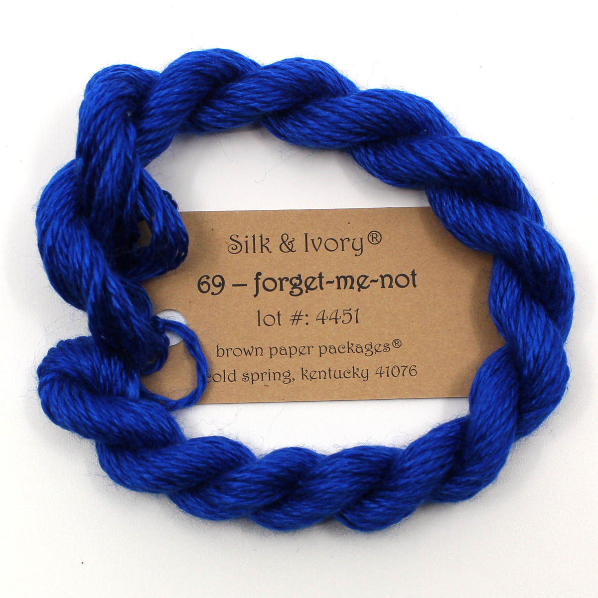 Silk & Ivory 069 Forget-me-not