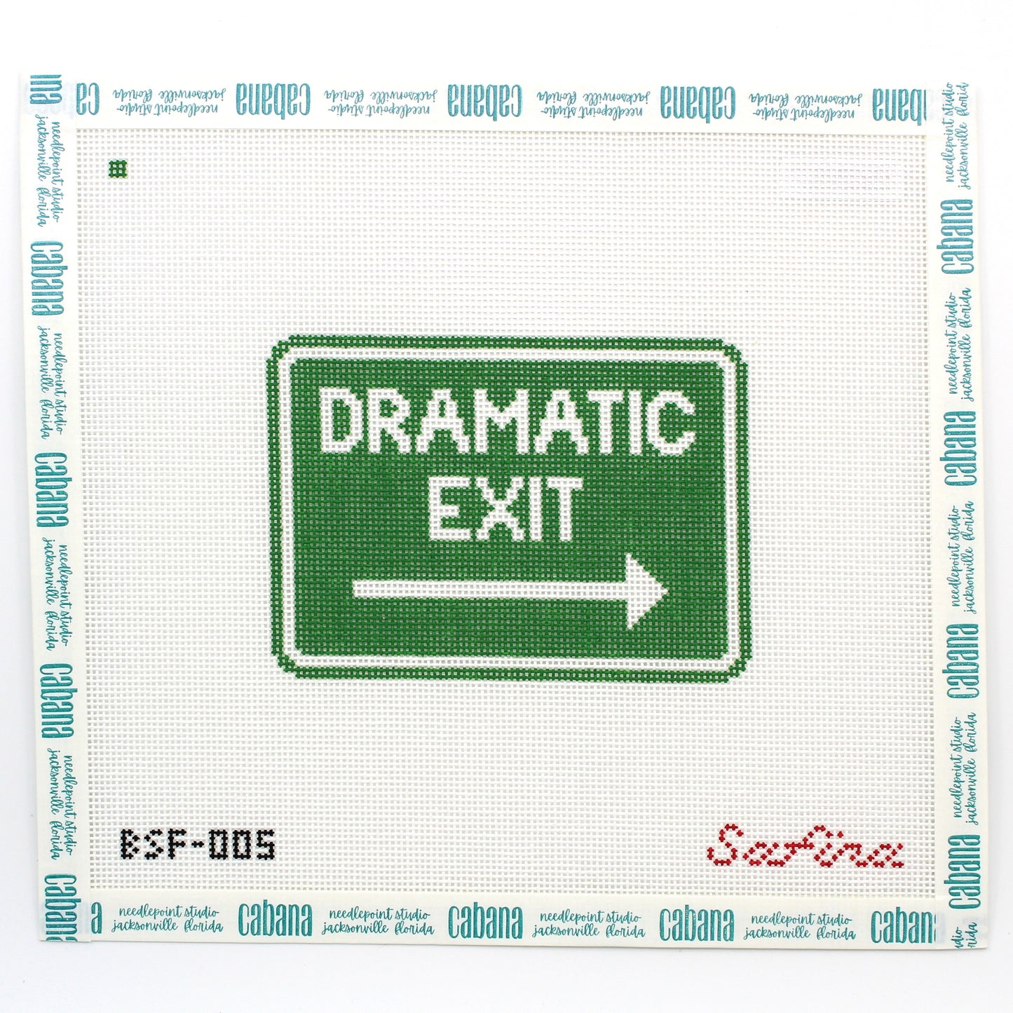 Dramatic Exit Sign