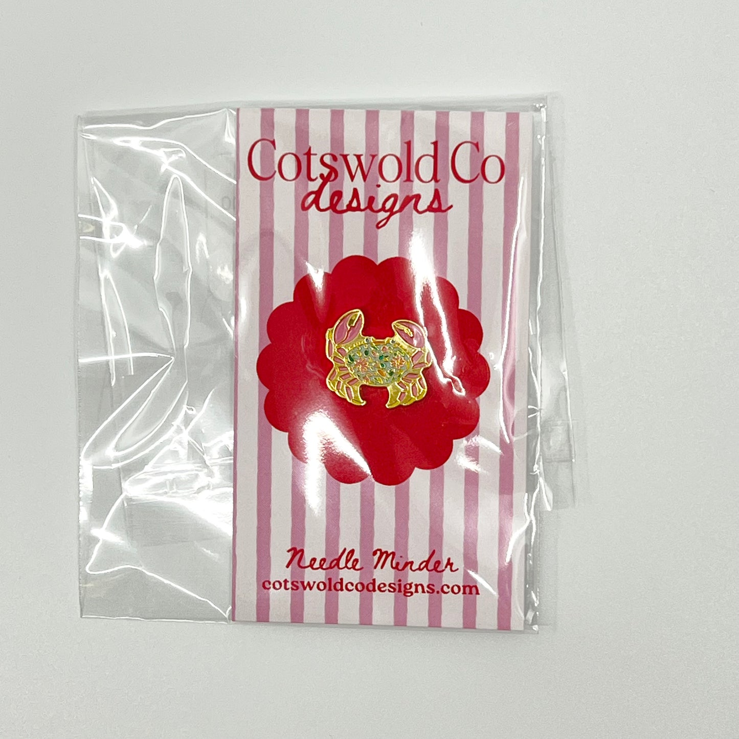 Floral Crab Needle Minder