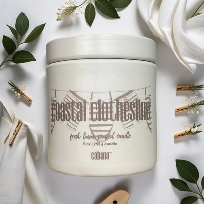 Coastal Clothesline Candle