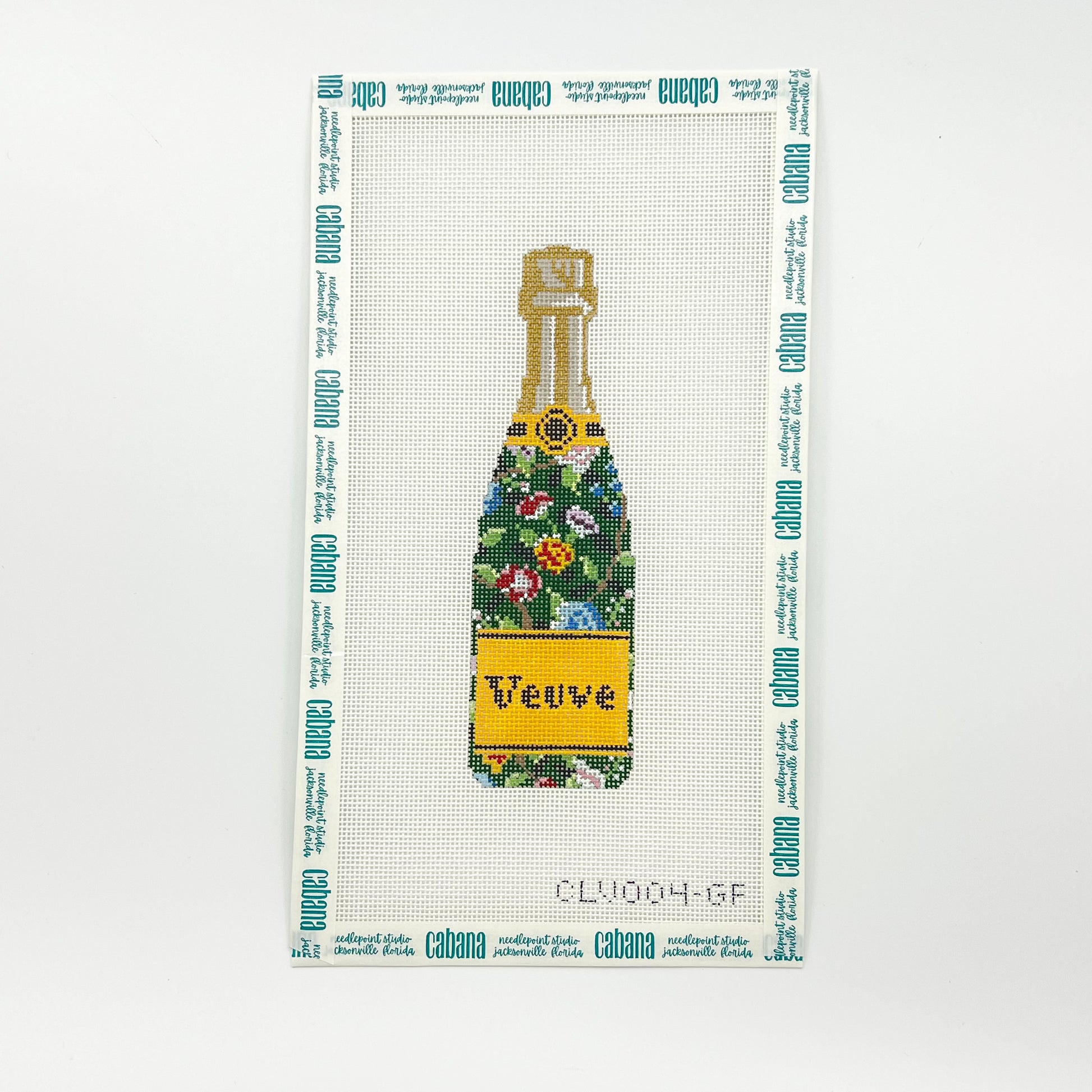 Green Floral Champagne