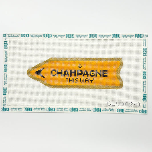 Champagne This Way - Orange