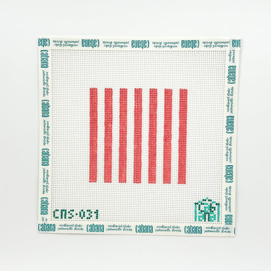 Coral Cabana Stripes
