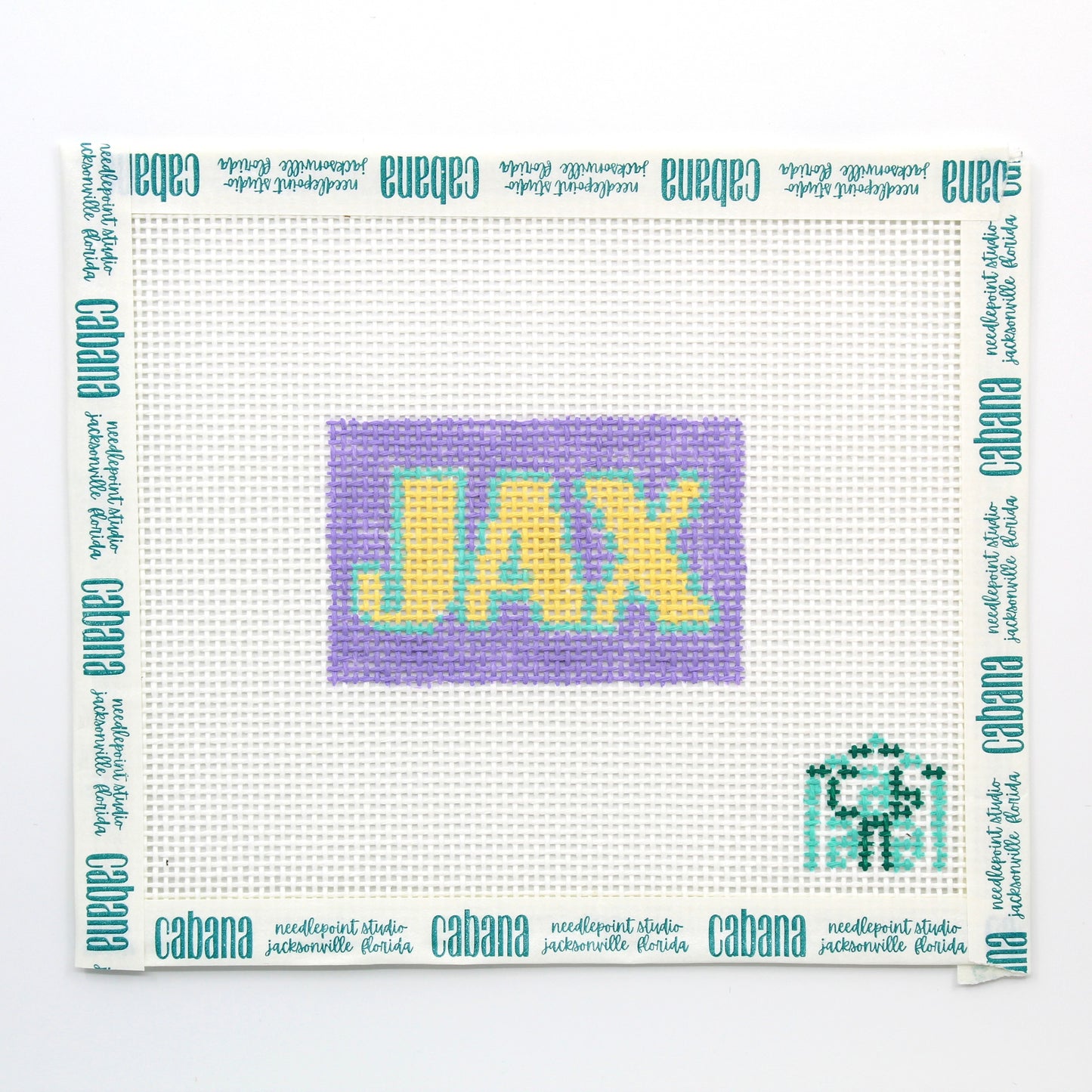 JAX Luggage Tag - Purple