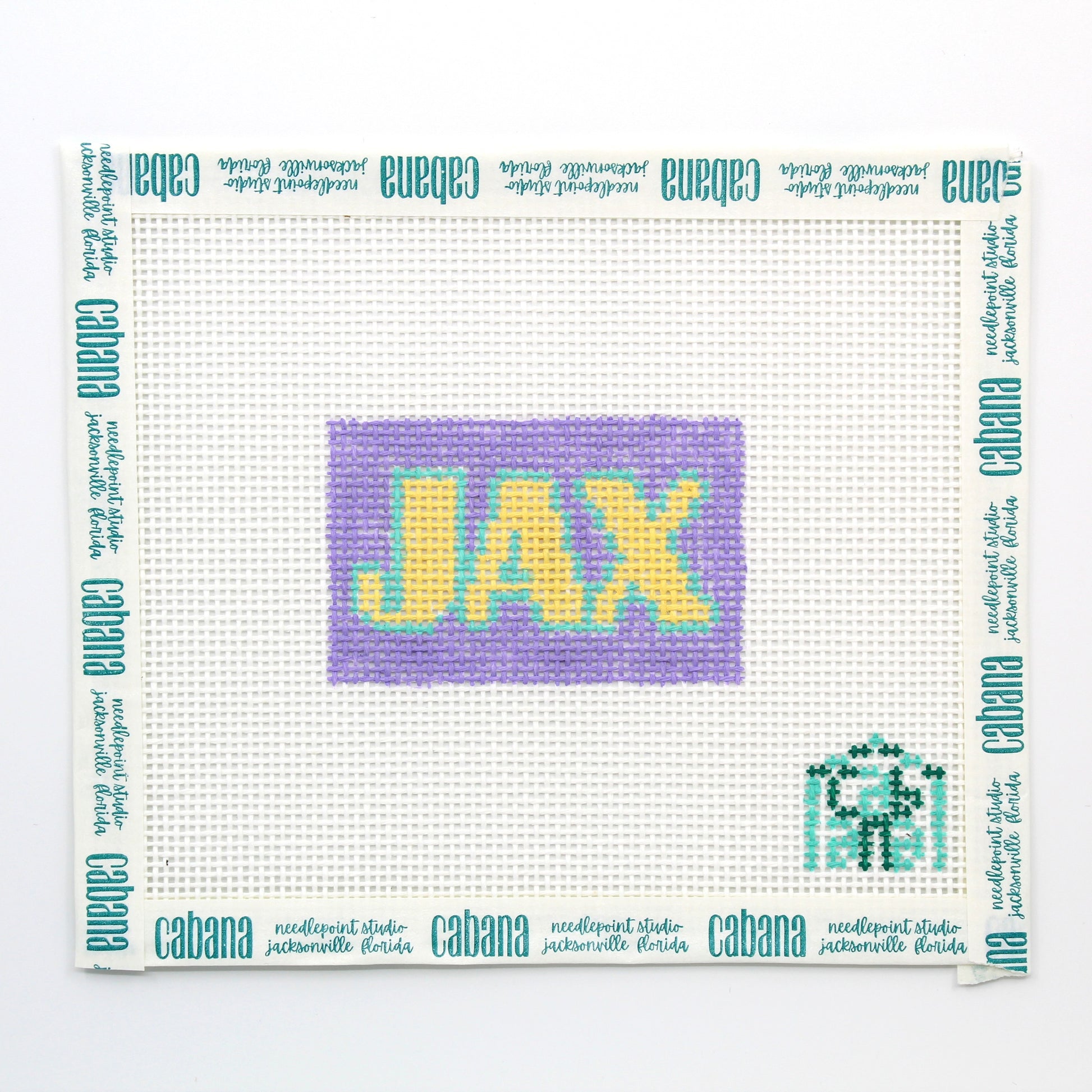 JAX Luggage Tag - Purple