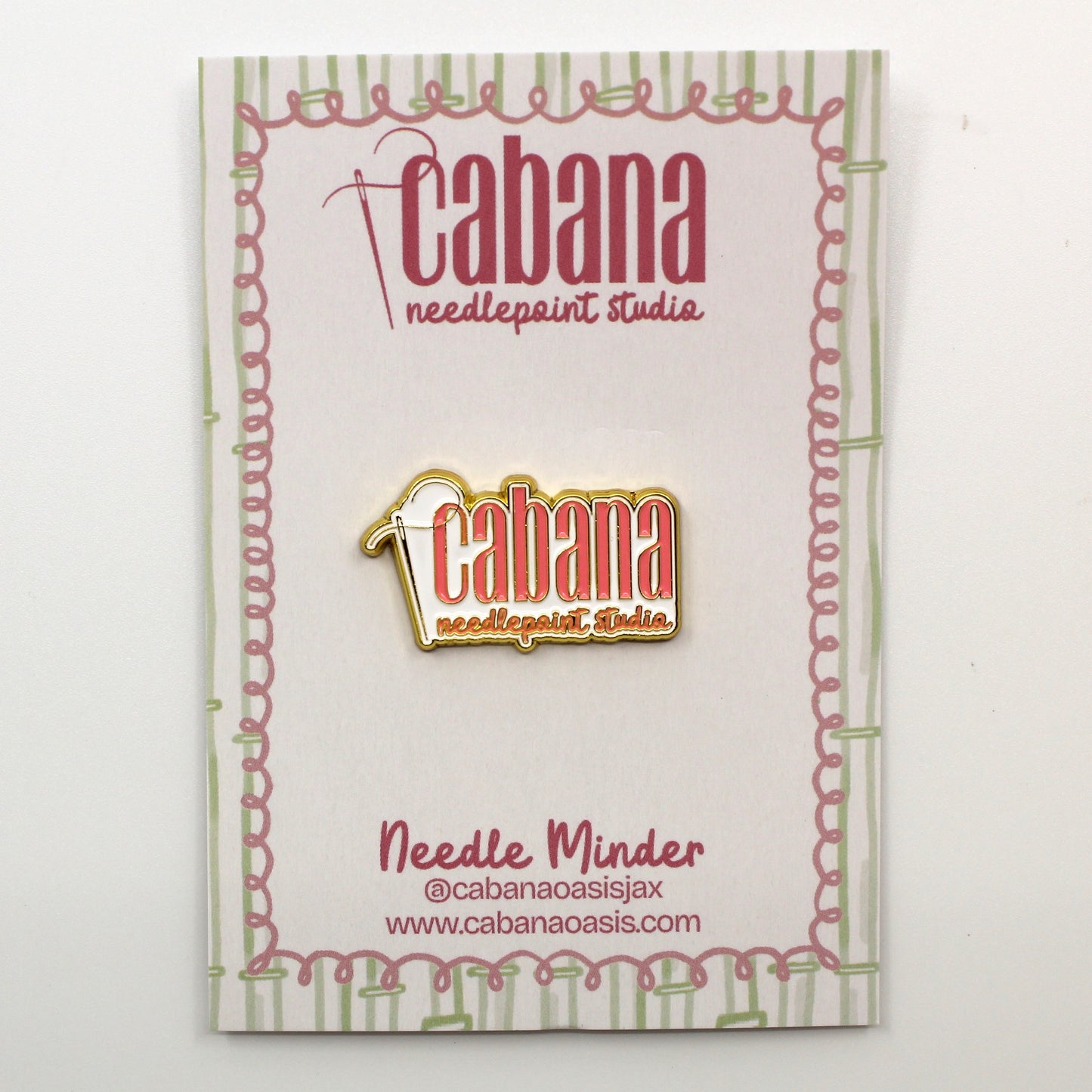 Cabana Logo Needle Minder