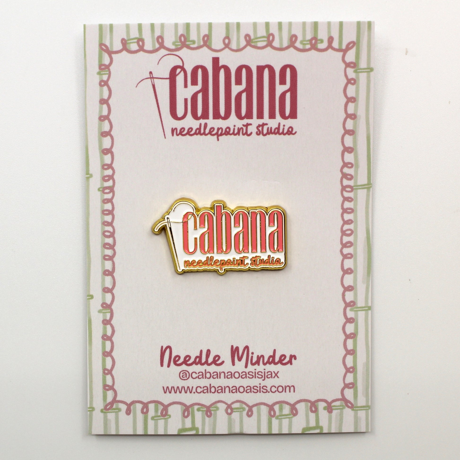 Cabana Logo Needle Minder