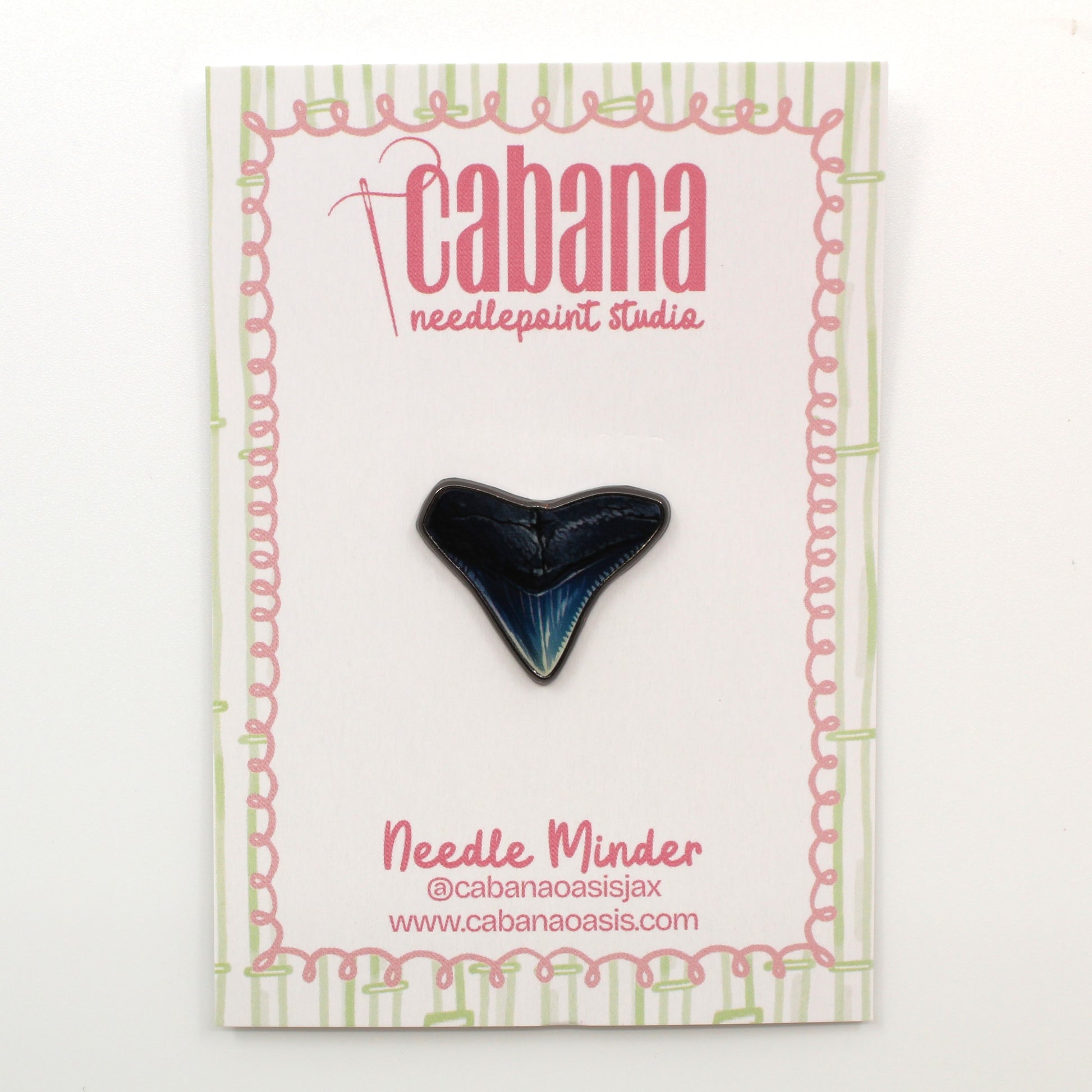 Shark Tooth Needle Minder