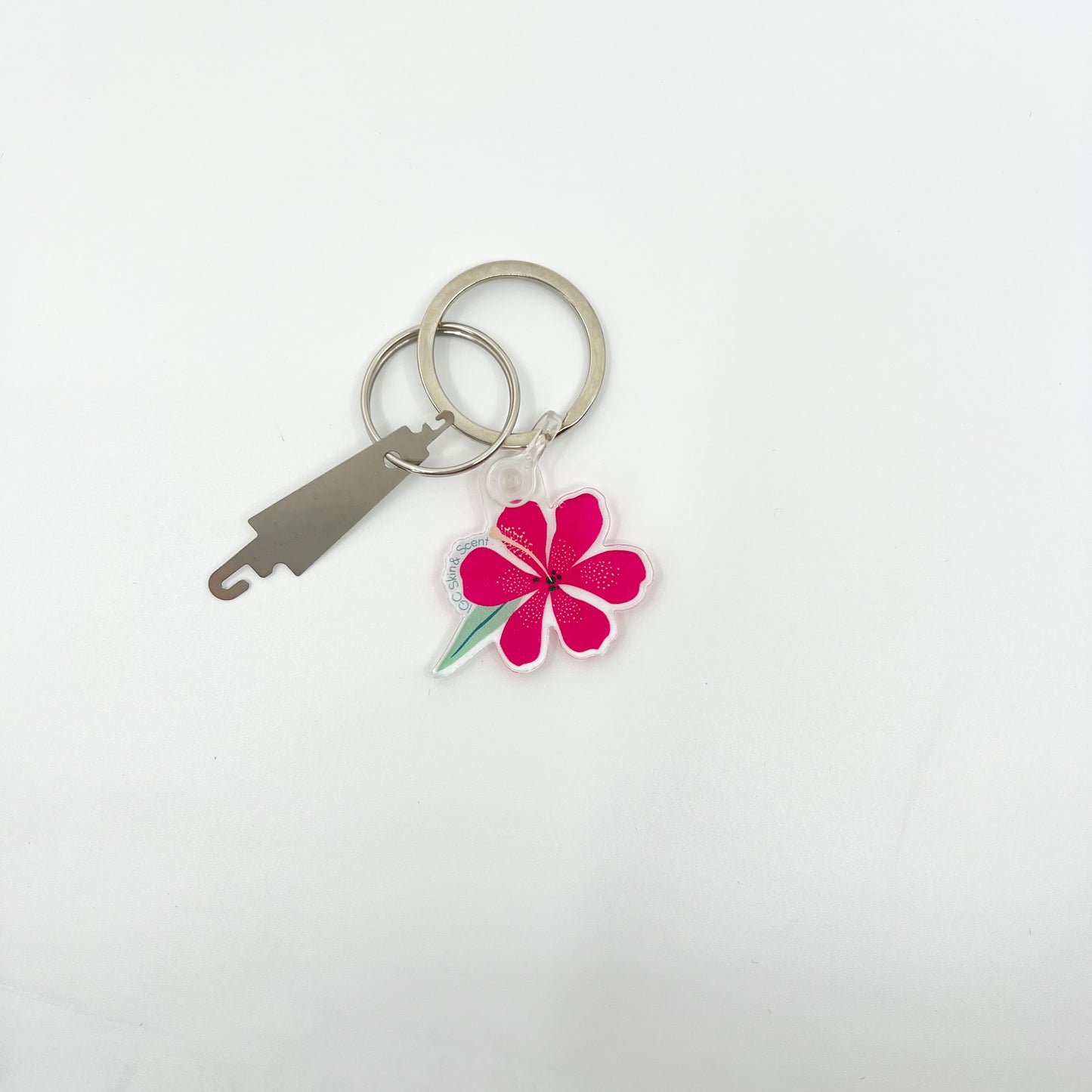 Threader Keychain Hibiscus