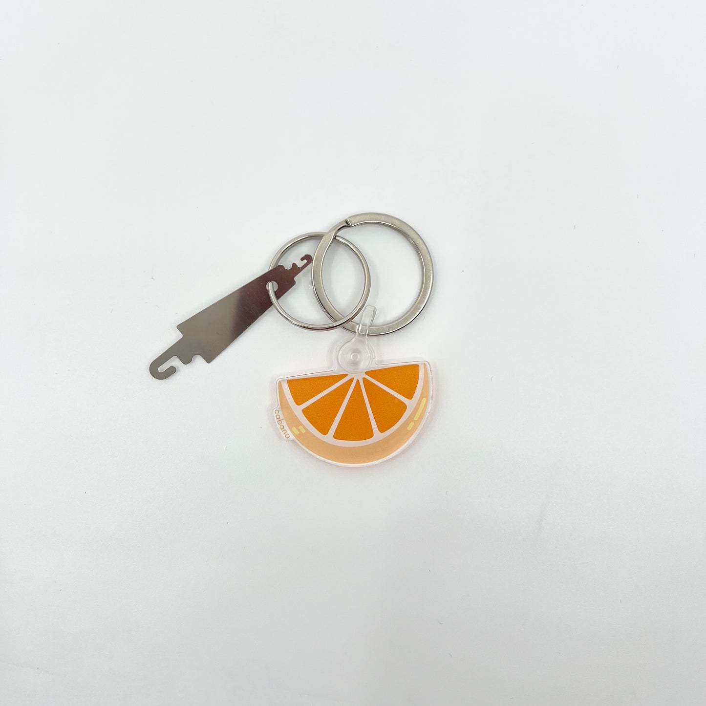 Threader Keychain Tangerine