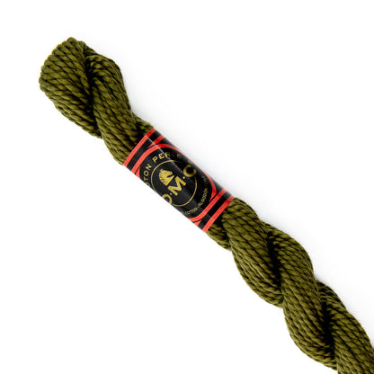 DMC 3 Pearl Cotton 3011 Deep Olive