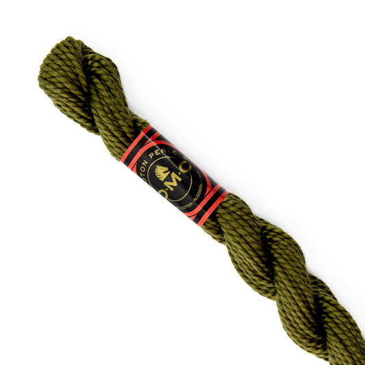 DMC 3 Pearl Cotton 3011 Deep Olive