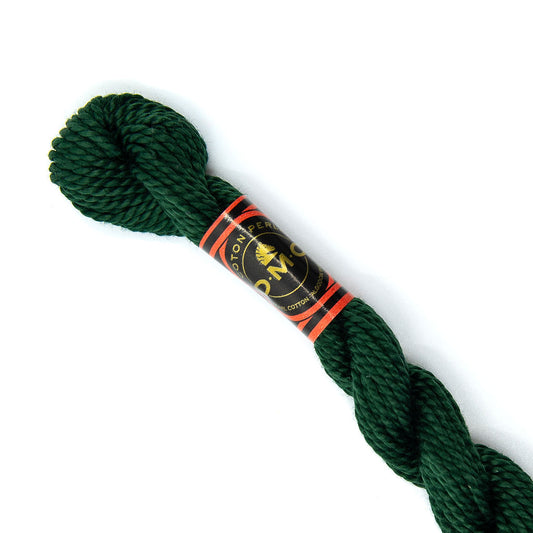 DMC 3 Pearl Cotton 319 Shaded Green