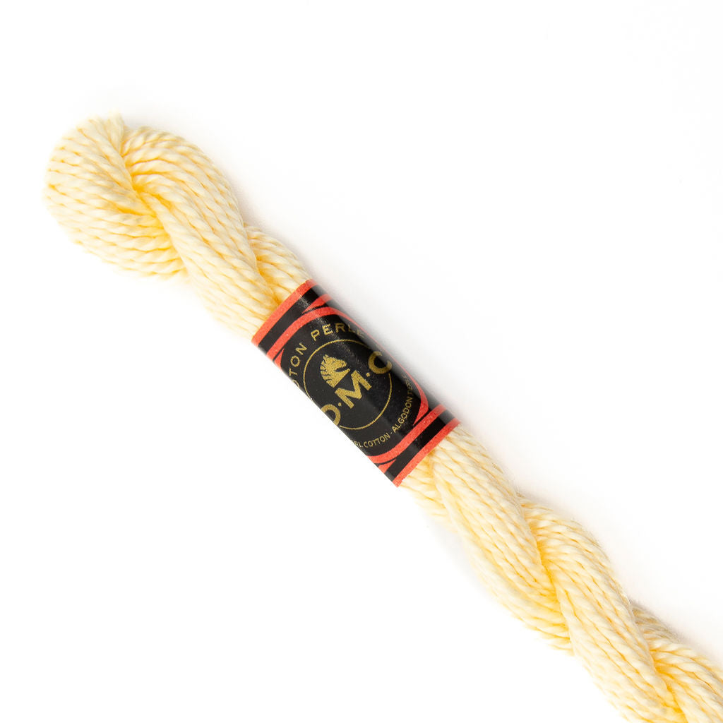 DMC 3 Pearl Cotton 3823 Moonshine