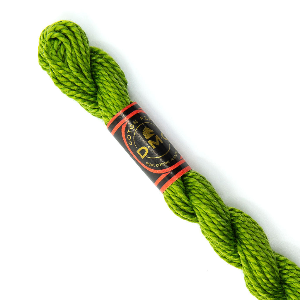DMC 3 Pearl Cotton 470 Olive Green