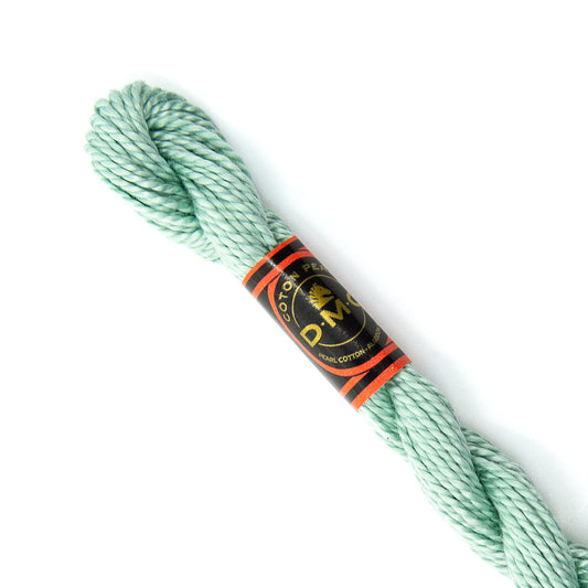 DMC 3 Pearl Cotton 504 Very Light Blue Green