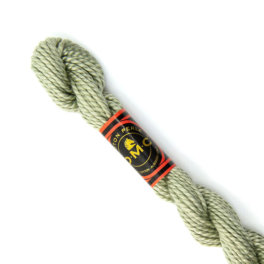 DMC 3 Pearl Cotton 524 Pebble Green