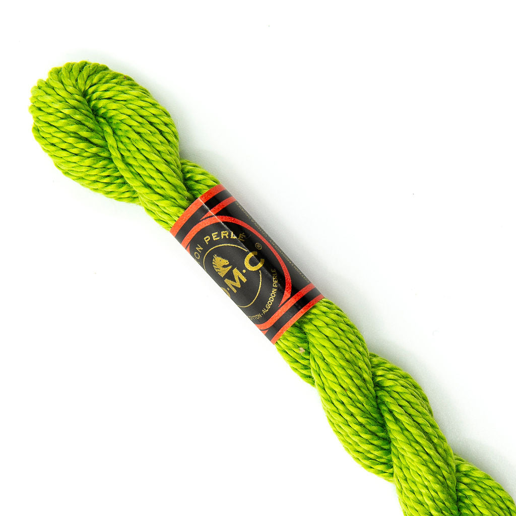 DMC 3 Pearl Cotton 704 Lime