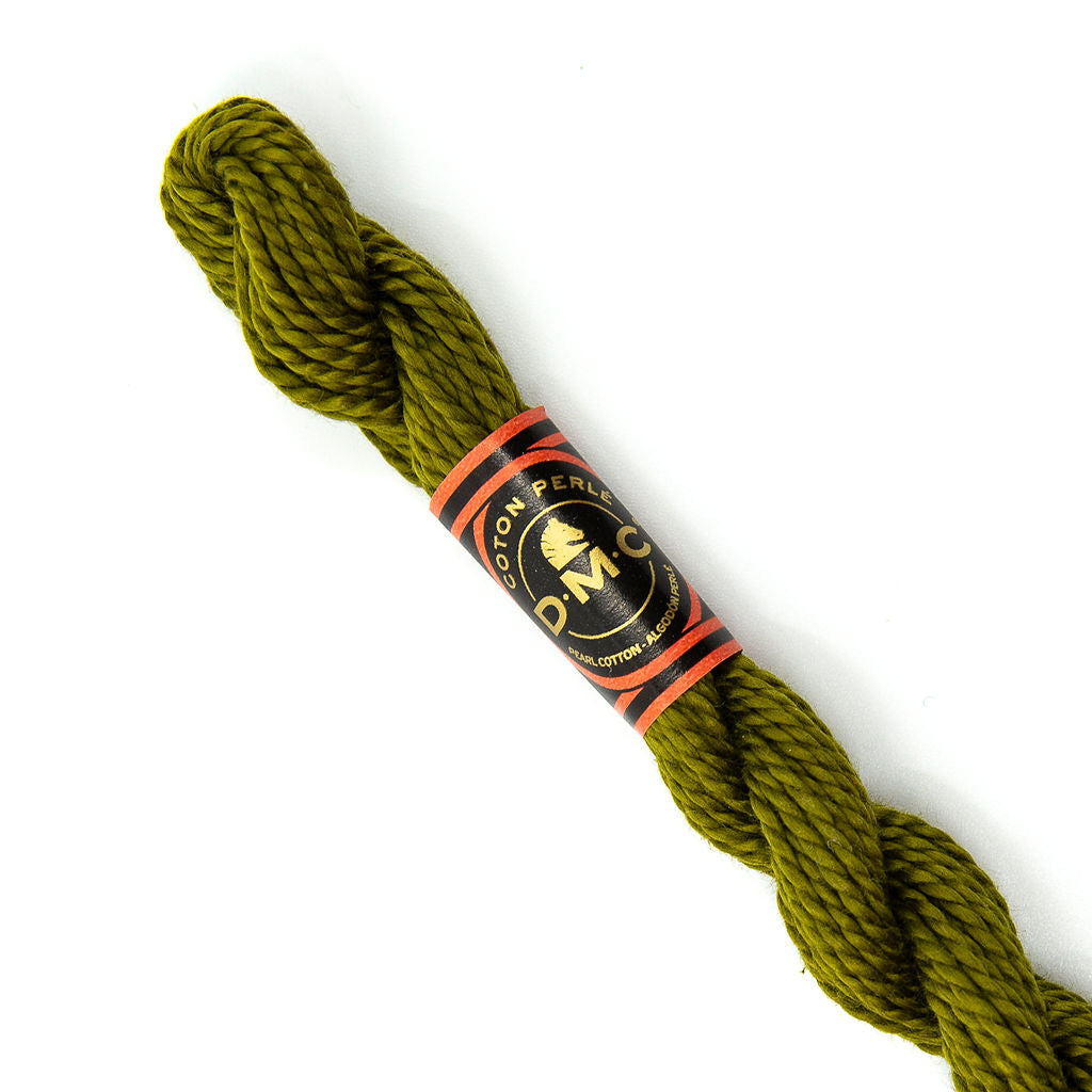 DMC 3 Pearl Cotton 730 Khaki