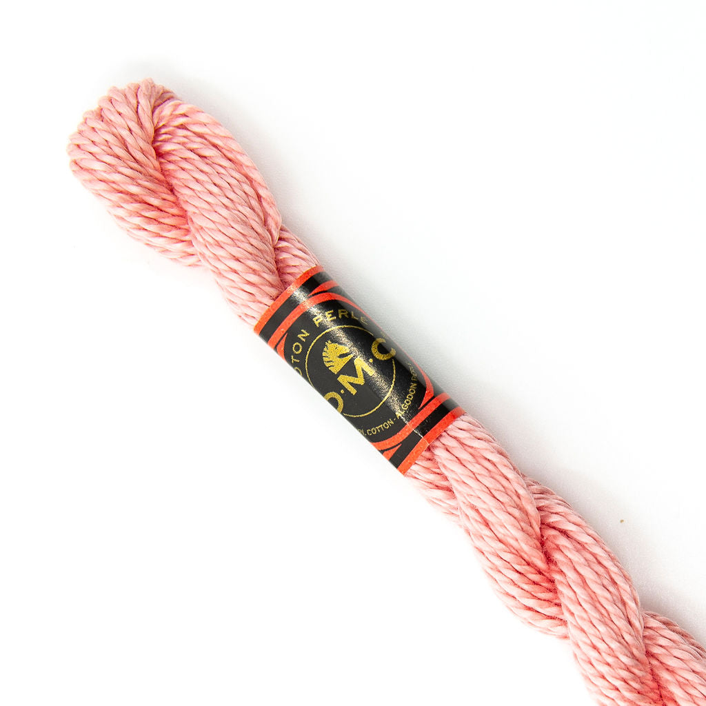 DMC 3 Pearl Cotton 761 Rose Dawn