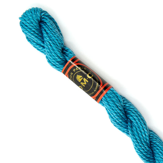DMC 3 Pearl Cotton 807 Turquoise Tide